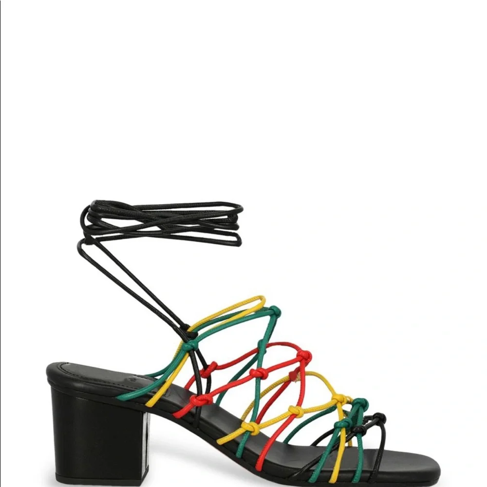 Chloe leather straps sandals